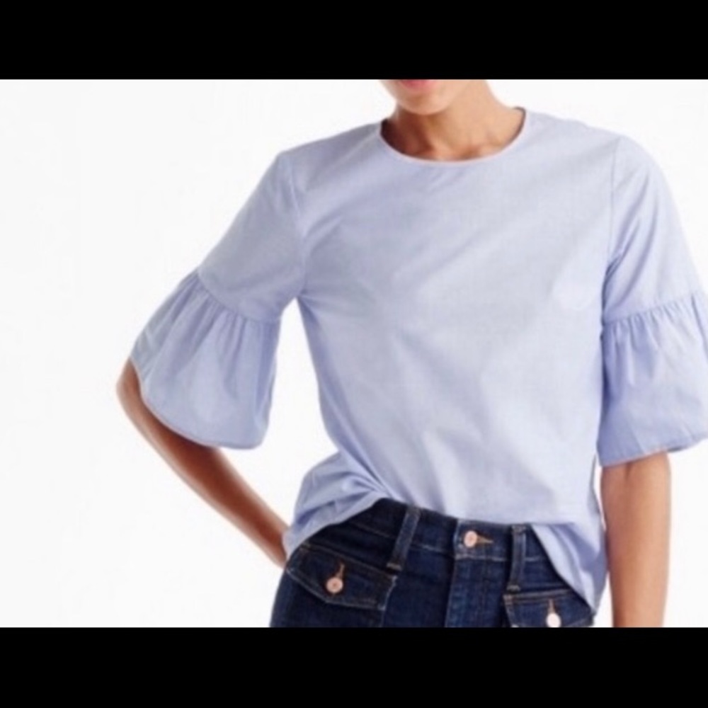 J. Crew button back top